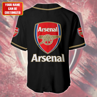 Personalized Arsenal - Baseball Jersey Shirt 3D S120407