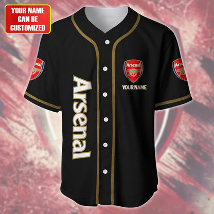 Personalized Arsenal - Baseball Jersey Shirt 3D S120407