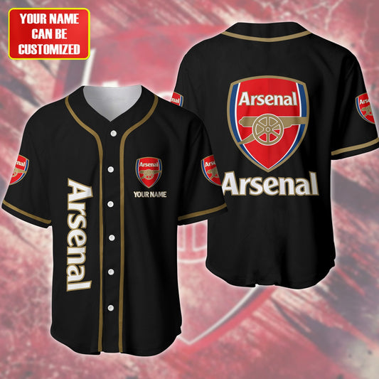 Personalized Arsenal - Baseball Jersey Shirt 3D S120407