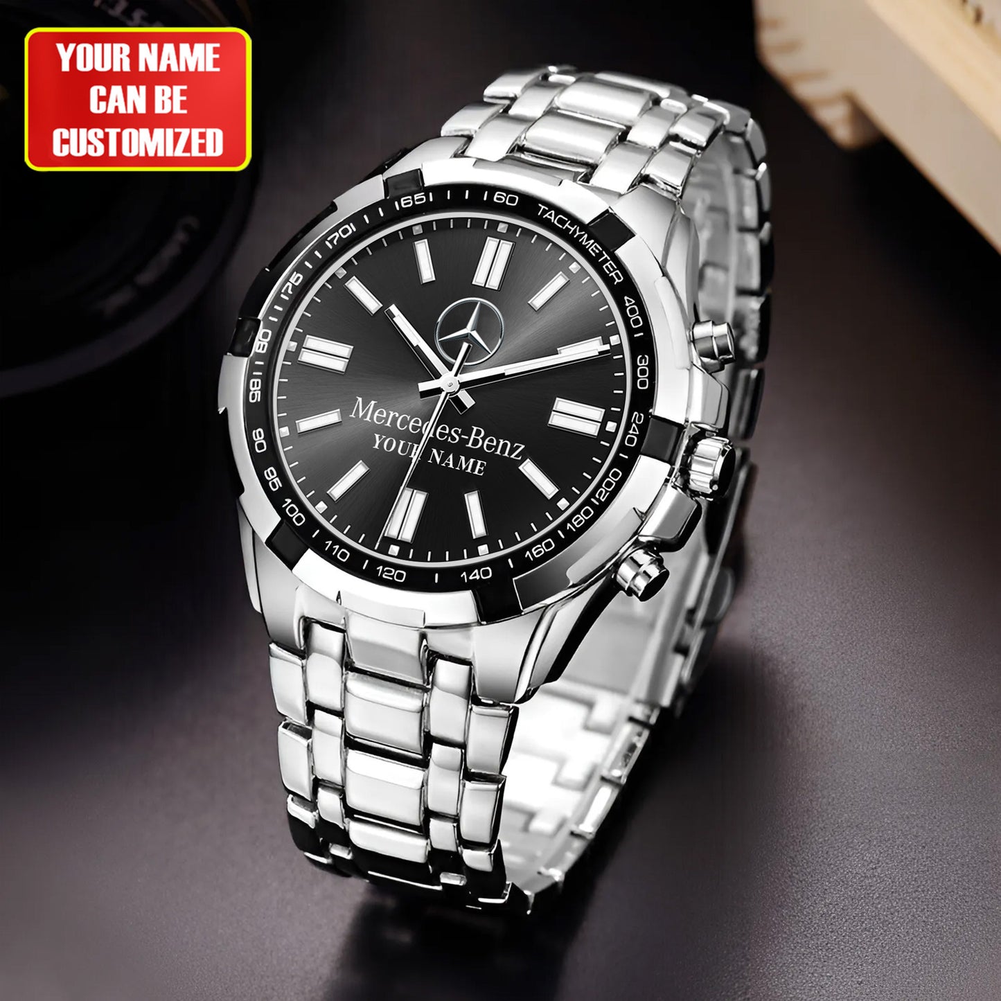 Personalized Merc Alloy Men Quartz Watch P160404