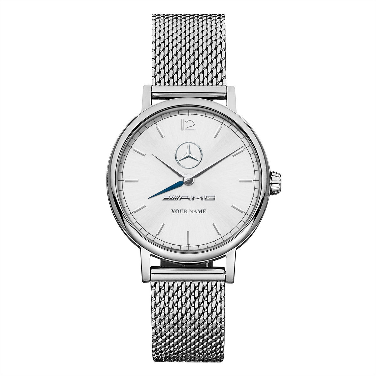 Personalized Merc Stainless Steel Watch Men Women P030402