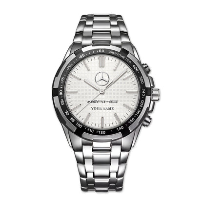 Personalized Merc AMG Luxury Alloy Men Quartz Watch Q160407