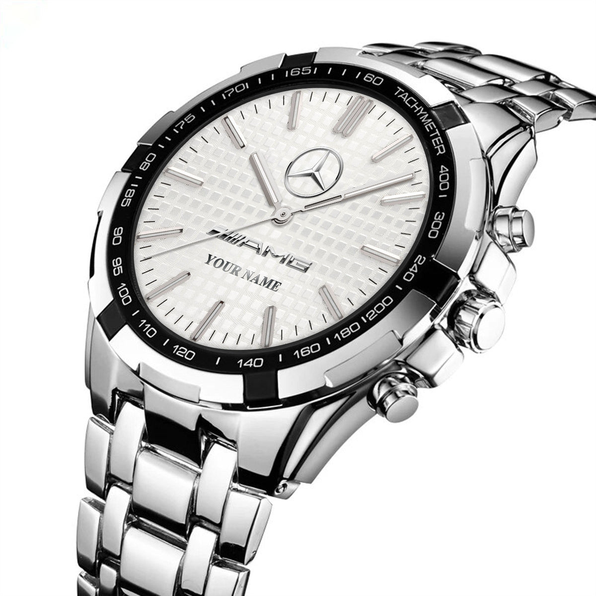 Personalized Merc AMG Luxury Alloy Men Quartz Watch Q160407