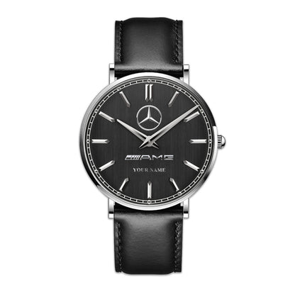 Personalized Merc - AMG V2 Luxury Quartz Leather Watch QB220401