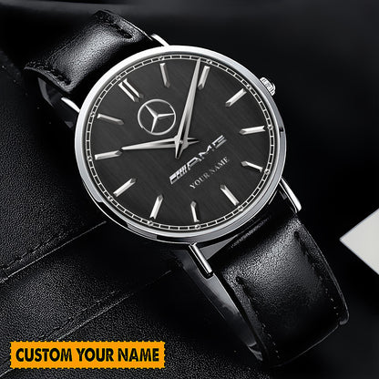 Personalized Merc - AMG V2 Luxury Quartz Leather Watch QB220401