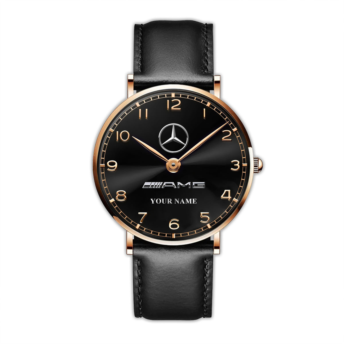 Personalized Merc - AMG Luxury Quartz Leather Watch QB240403