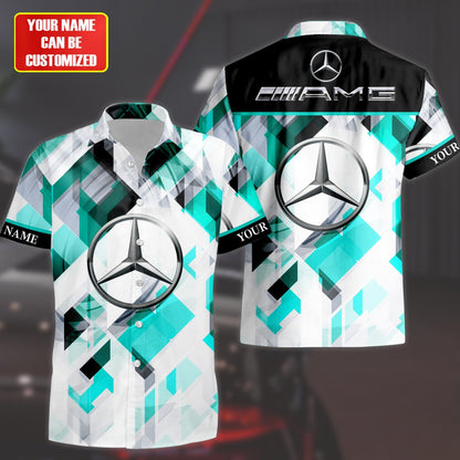 Merc AMG Petronas Hawaii Shirt Beach Short S030506