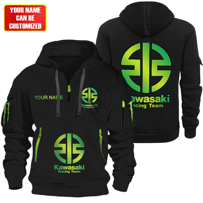 Personalized KW Racing Zip-Hoodie Cotton Jacket Q230504