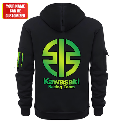Personalized KW Racing Zip-Hoodie Cotton Jacket Q230504