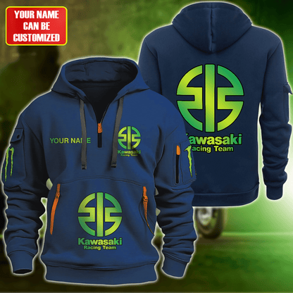 Personalized KW Racing Zip-Hoodie Cotton Jacket Q230504