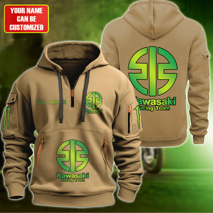 Personalized KW Racing Zip-Hoodie Cotton Jacket Q230504