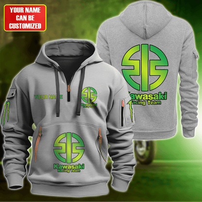 Personalized KW Racing Zip-Hoodie Cotton Jacket Q230504