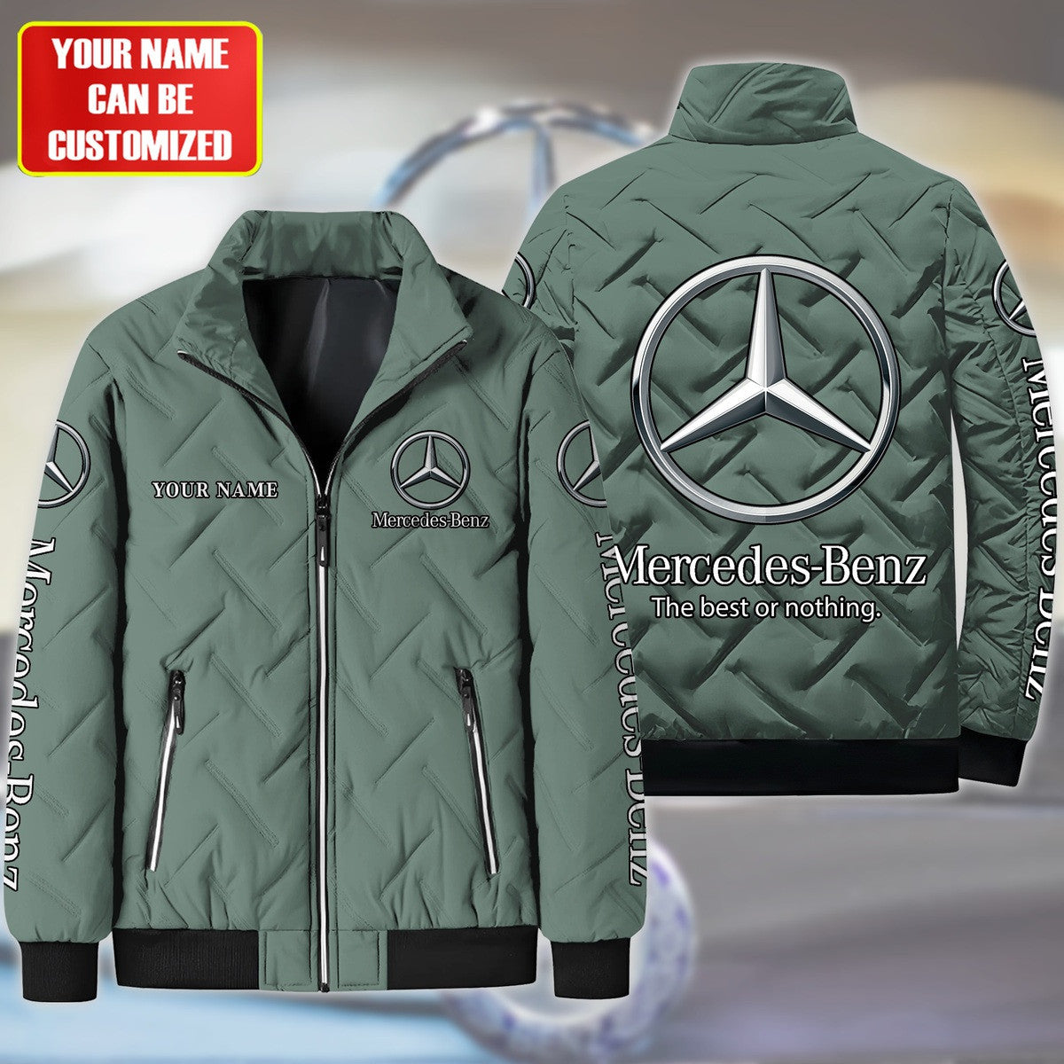 Personalized Merc Padded Cotton Jacket P180605