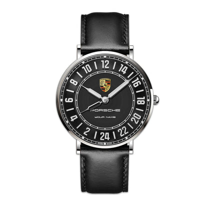 Personalized Pors Luxury Quartz Leather Watch QB260603