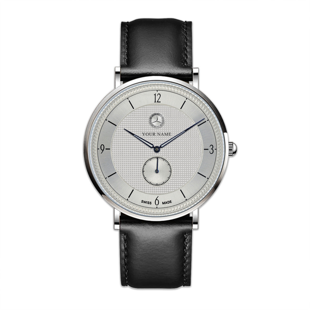 Personalized Merc Limited Edition Quartz Leather Watch P090703