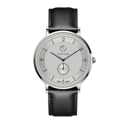 Personalized Merc Limited Edition Quartz Leather Watch P090703