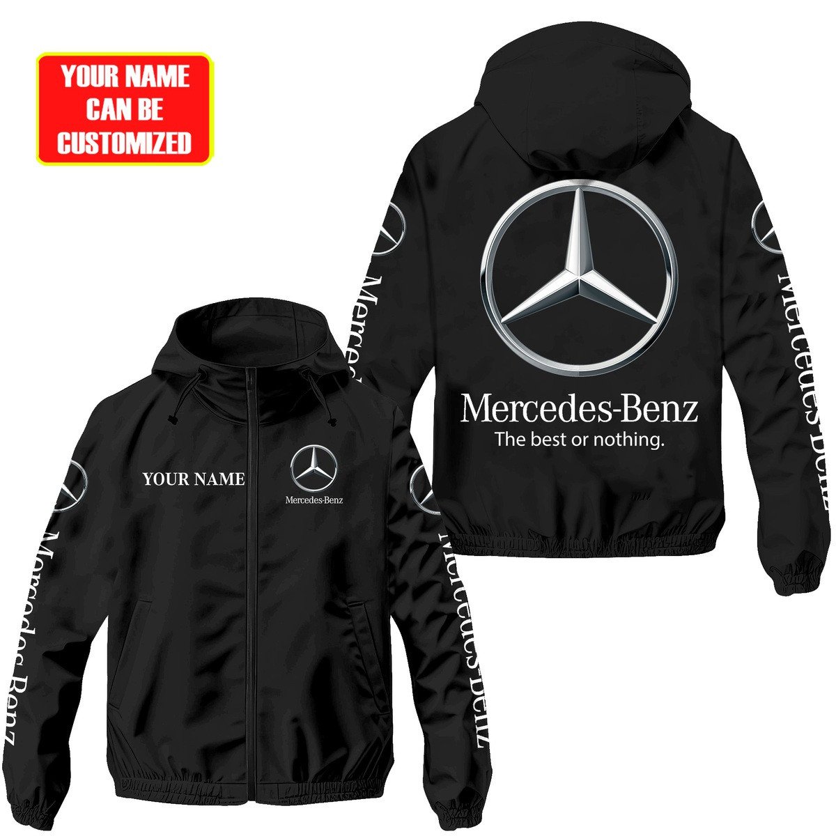 Personalized Merc Windproof Rush Jacket P150701