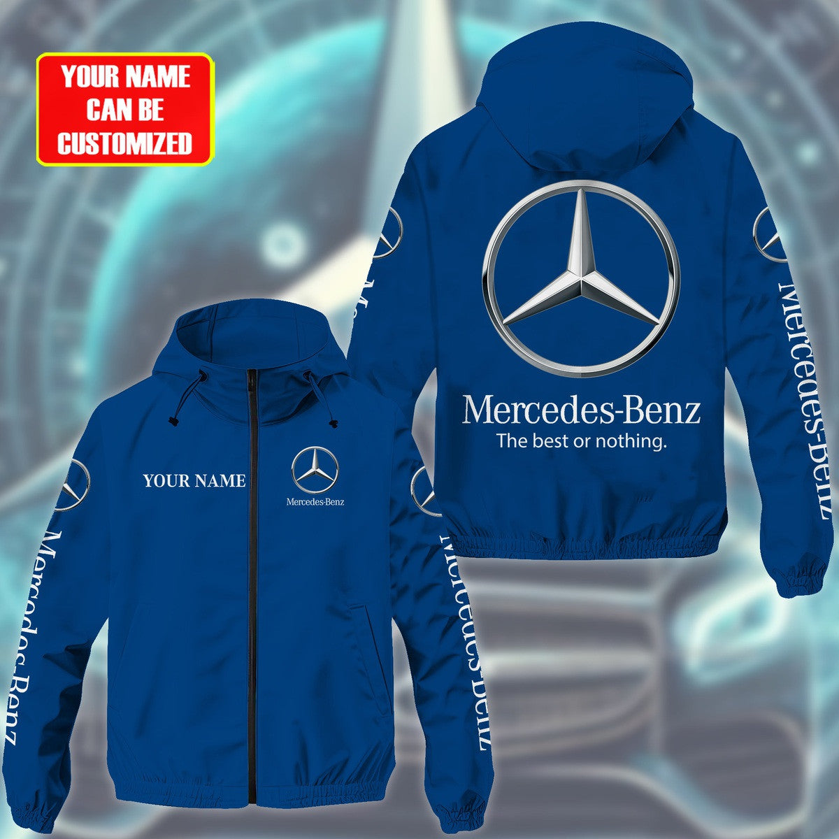 Personalized Merc Windproof Rush Jacket P150701