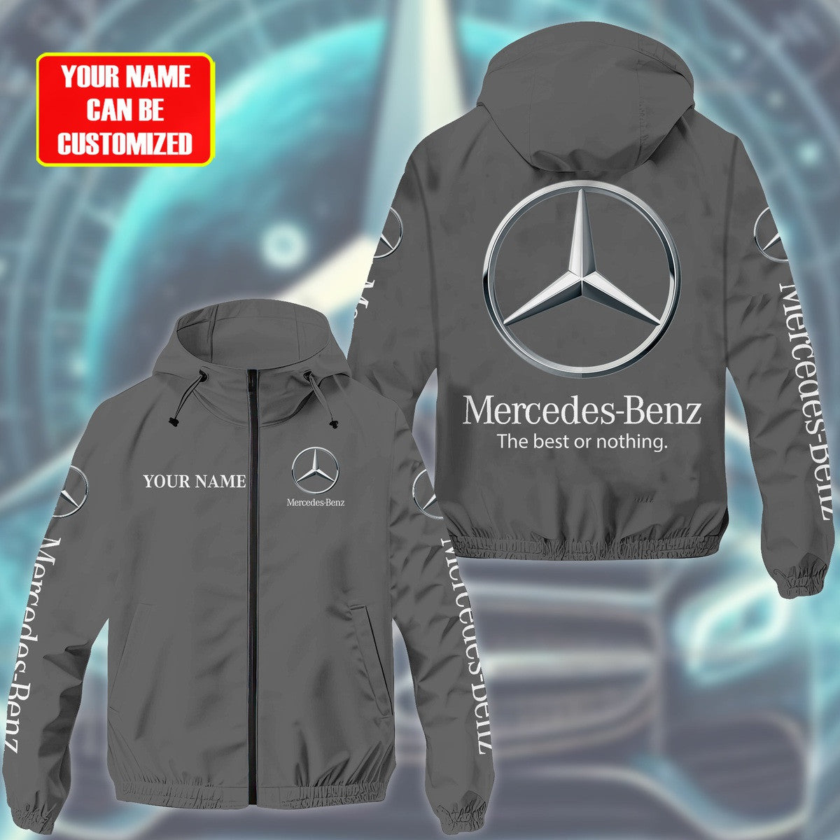 Personalized Merc Windproof Rush Jacket P150701