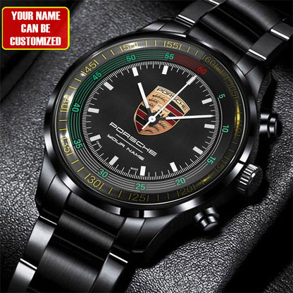 Personalized Pors Luxurious Stainless Steel Watch QB220704
