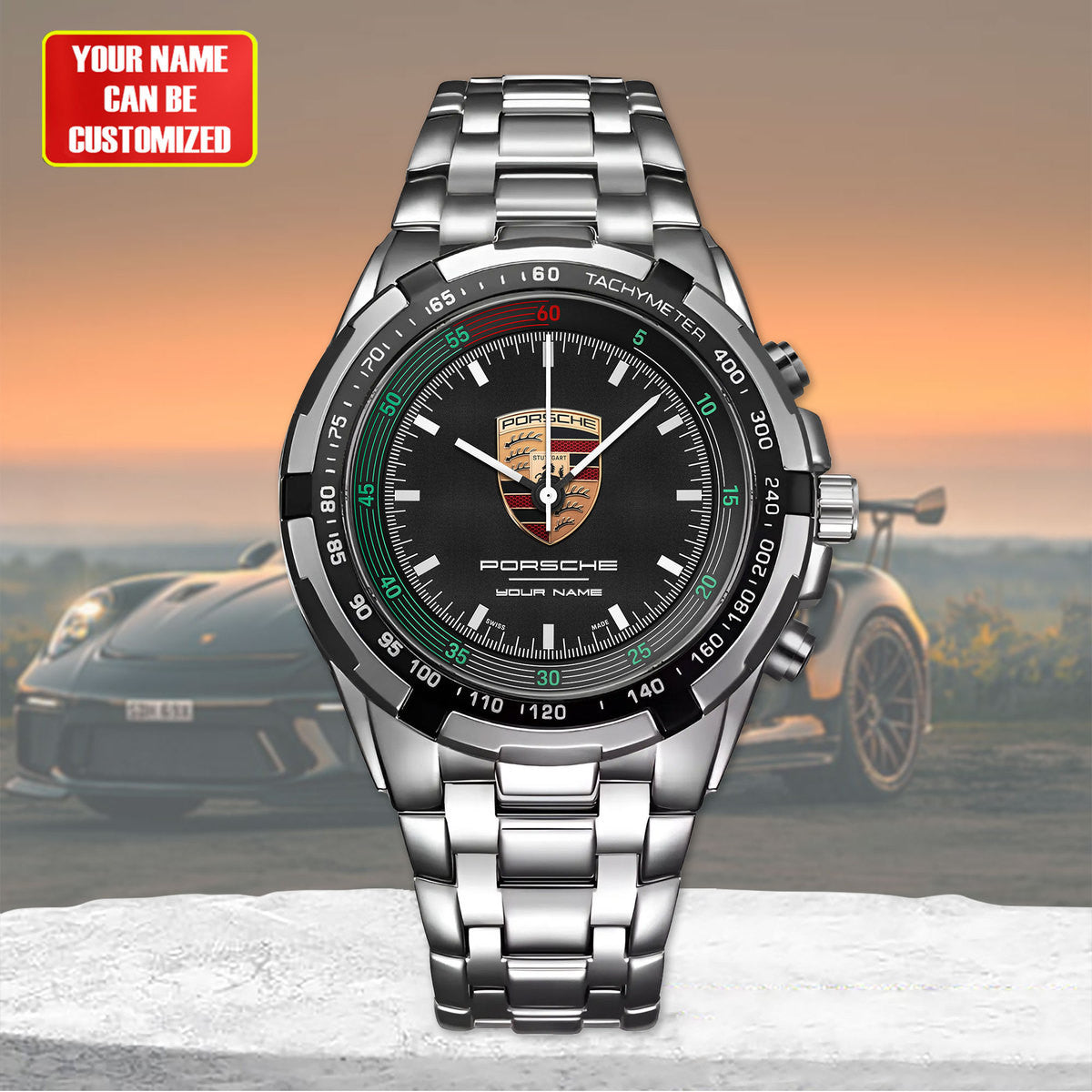 Personalized Pors Alloy Men Quartz Watch QB220704