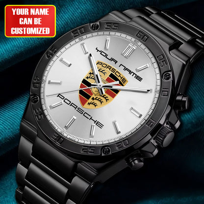 Personalized Pors Dial Steel Watch P020804