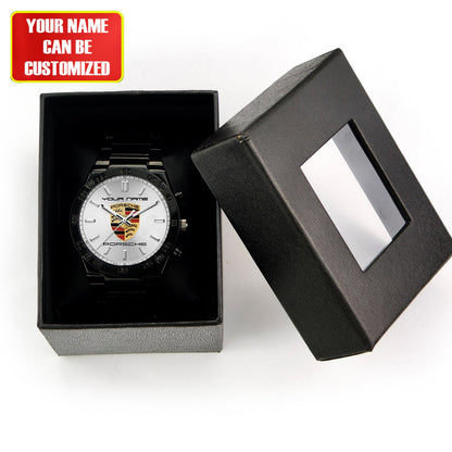 Personalized Pors Dial Steel Watch P020804
