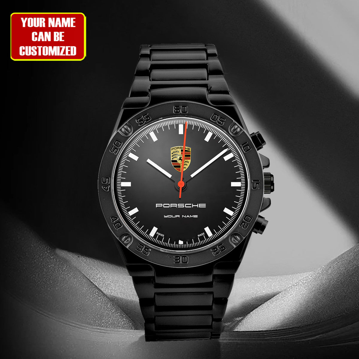 Personalized Pors Dial Steel Watch P020805