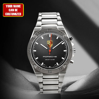 Personalized Pors Dial Steel Watch P020805