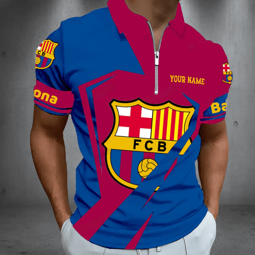 Personalized Barça 3D Full Printing Set , Barça Shirt ,Barça Shirt , Zipper Polo, Hoodie , Short ,Polo ,hawaii , ... Q150815
