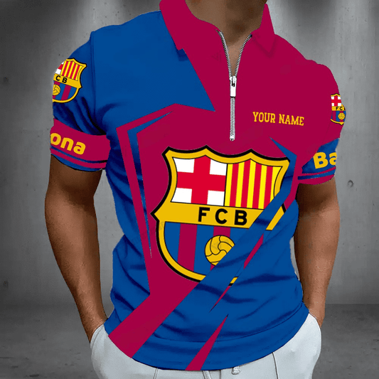Personalized Barça 3D Full Printing Set , Barça Shirt ,Barça Shirt , Zipper Polo, Hoodie , Short ,Polo ,hawaii , ... Q150815