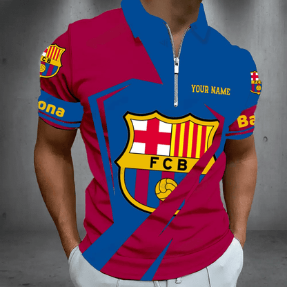 Personalized Barça 3D Full Printing Set , Barça Shirt ,Barça Shirt , Zipper Polo, Hoodie , Short ,Polo ,hawaii , ... Q150815