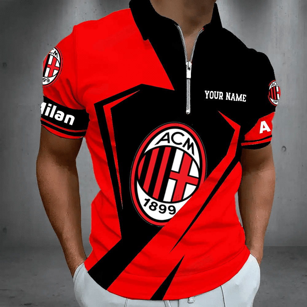 Personalized AC Milan 3D Full Printing Set , AC Milan Shirt , AC Milan Shirt , Hoodie , Short , Polo , hawaii , ... Q080116
