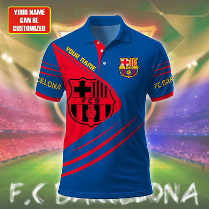 Personalized Barça V2 3D Full Printing Set , Barça Shirt , Barça Set , Hoodie , Short , Polo , hawaii , ... Q140801