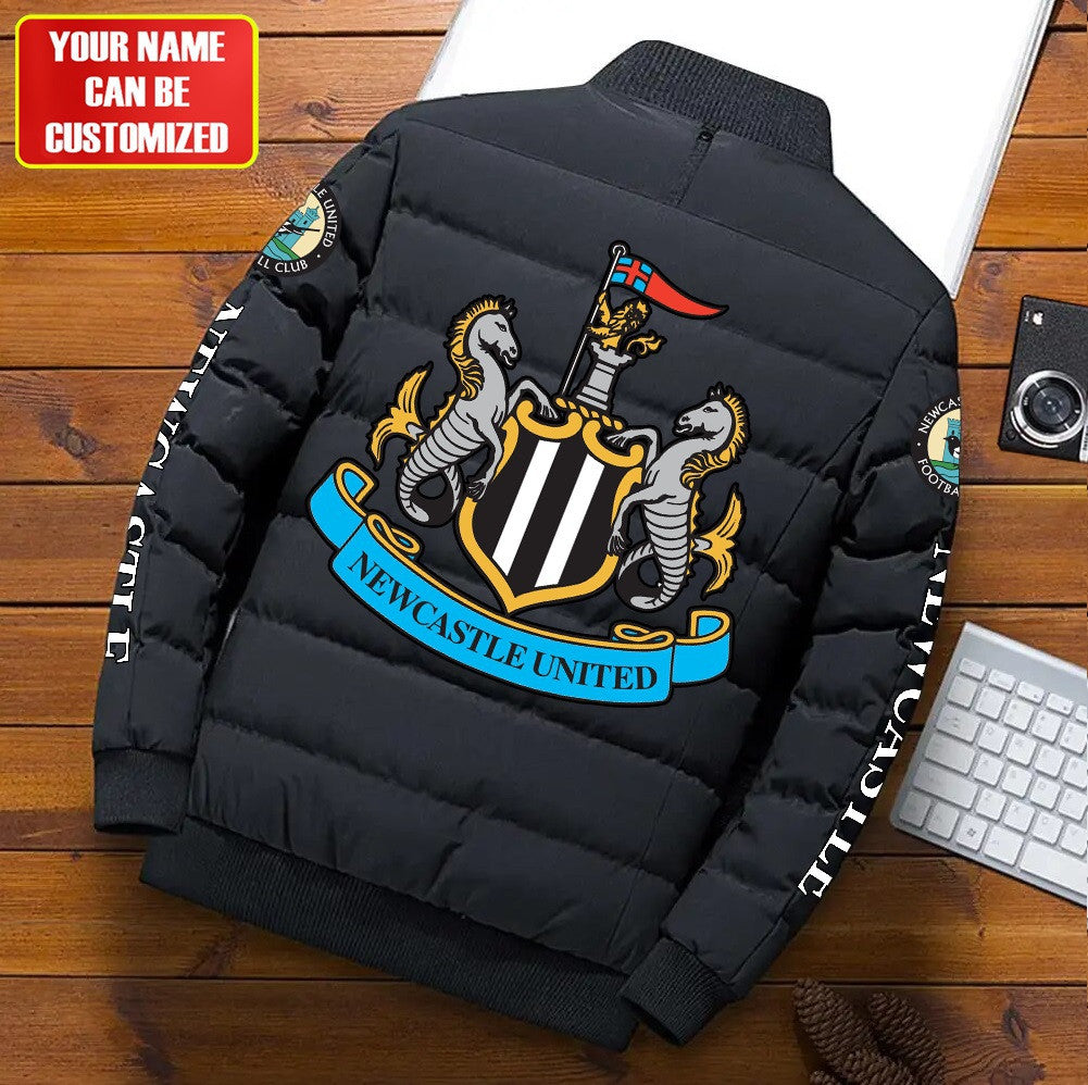 Personalized Newcastle United F.C Puffer Jacket P140802