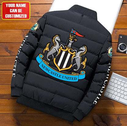 Personalized Newcastle United F.C Puffer Jacket P140802