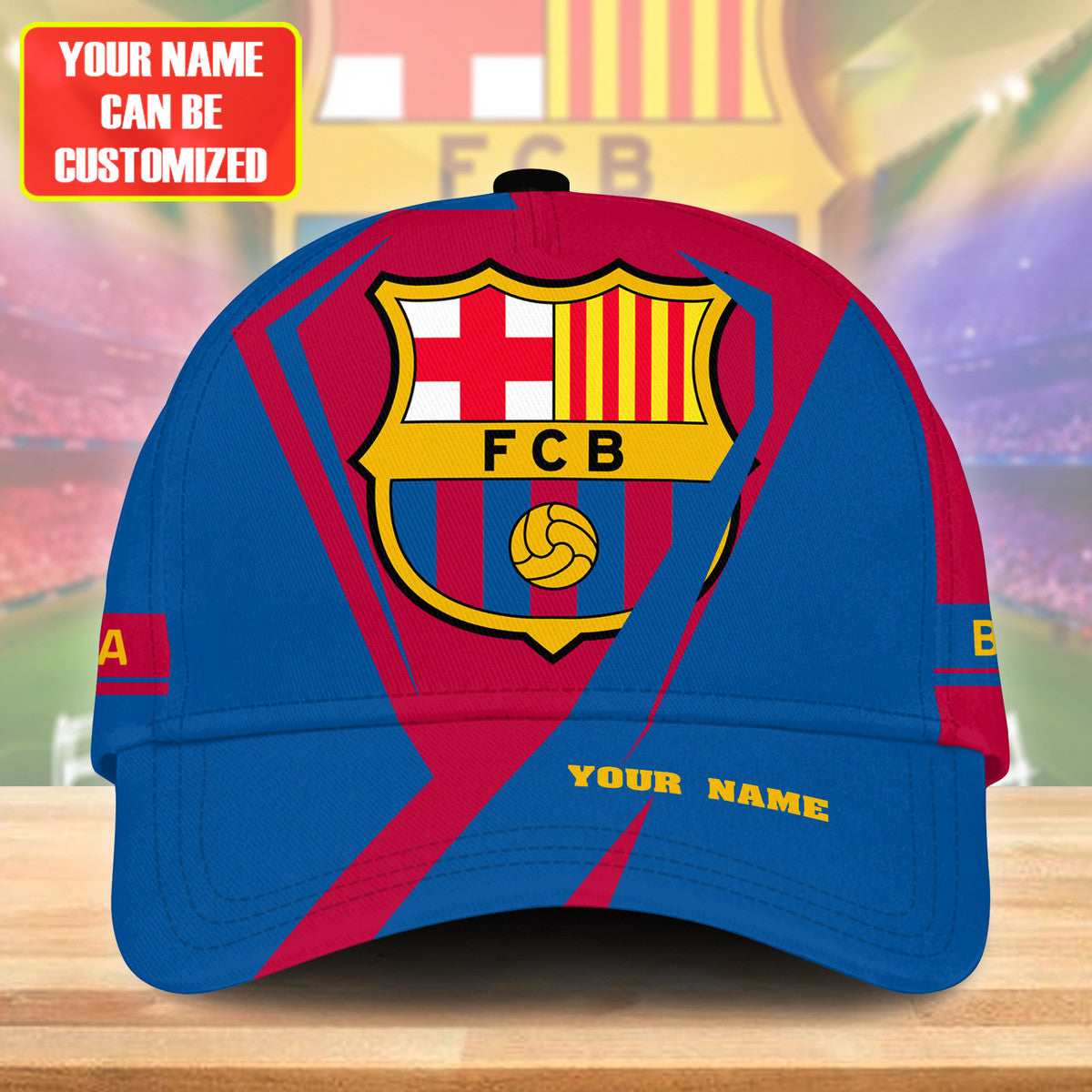 Personalized Name Barca Classic Cap Q140802