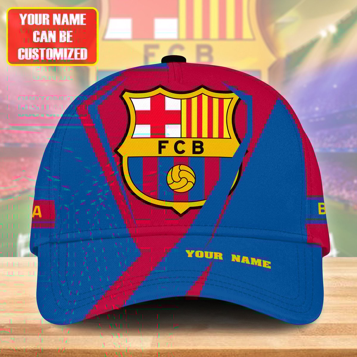 Personalized Name Barca Classic Cap Q140802