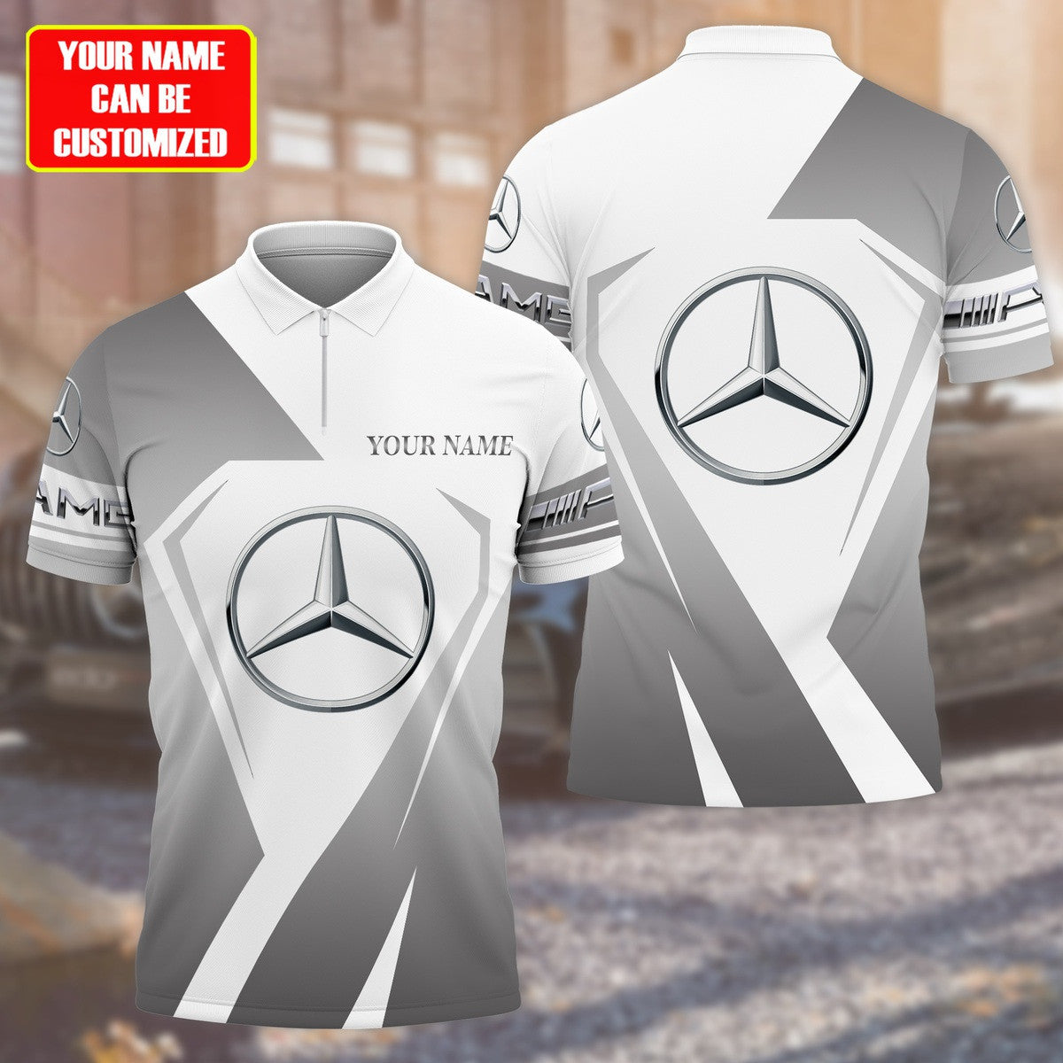 Personalized Merc AMG 3D Full Printing Set , Merc AMG Zip Polo, Shirt , Hoodie , Short , Polo ,hawaii S140808