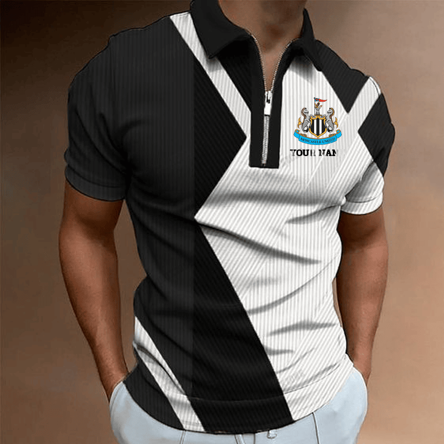 Personalized Newcastle United FC V4 3D Full Printing Set , Newcastle United FC V4 Zip Polo, Shirt , Hoodie , Short , Polo ,hawaii , ...
