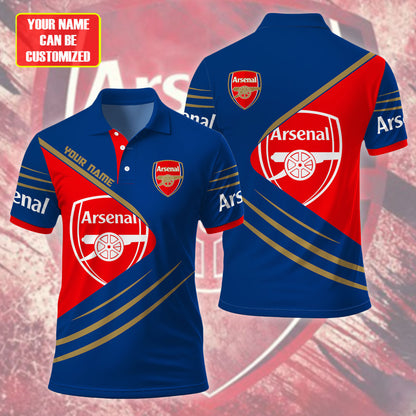 Personalized Arsenal FC V2 3D Full Printing Set ,Arsenal FC Shirt ,Arsenal Shirt , Hoodie , Short ,Polo ,hawaii , ...