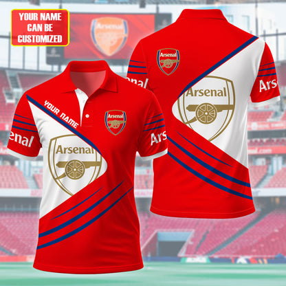 Personalized Arsenal FC V2 3D Full Printing Set ,Arsenal FC Shirt ,Arsenal Shirt , Hoodie , Short ,Polo ,hawaii , ...