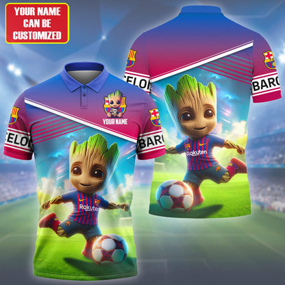 Personalized Gr Barça 3D Full Printing Set , Barça Shirt , Barça Set , Zipper Polo, Hoodie , Short , Polo , hawaii , ... Q150802