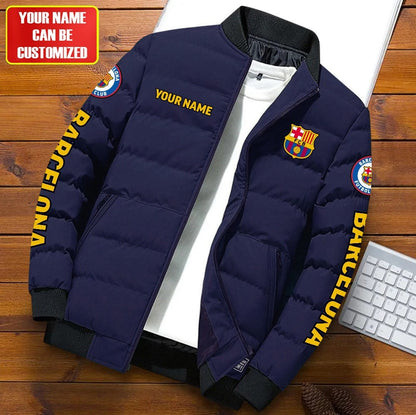 Personalized Barça Puffer Jacket Q170802