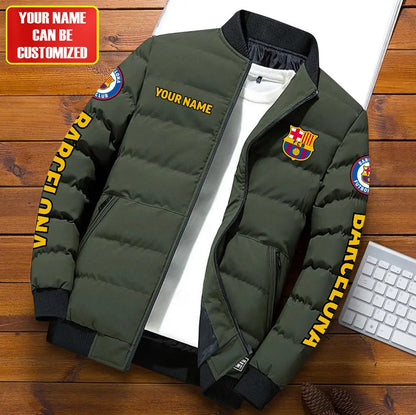 Personalized Barça Puffer Jacket Q170802
