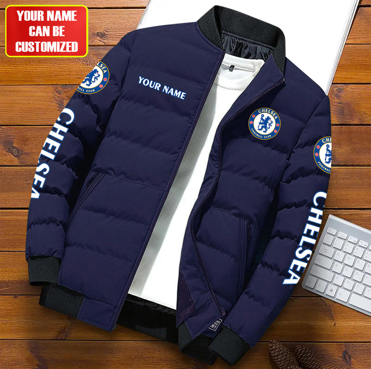 Personalized Chelsea Puffer Jacket QB190801