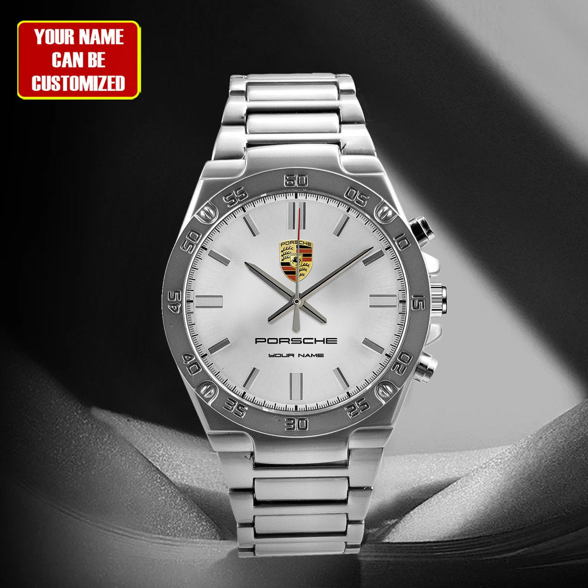 Personalized Pors Dial Steel Watch QB030801