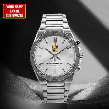Personalized Pors Dial Steel Watch QB030801