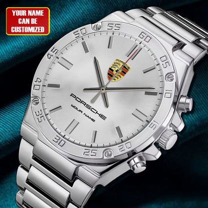 Personalized Pors Dial Steel Watch QB030801