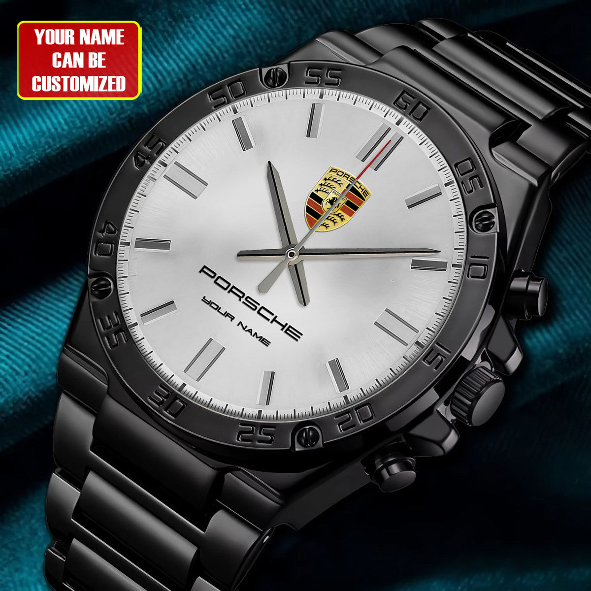 Personalized Pors Dial Steel Watch QB030801